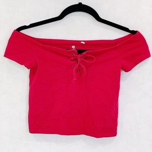 Off the shoulder top